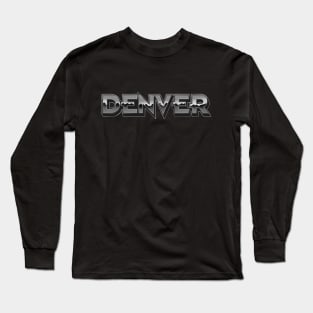Denver chrome vintage Long Sleeve T-Shirt